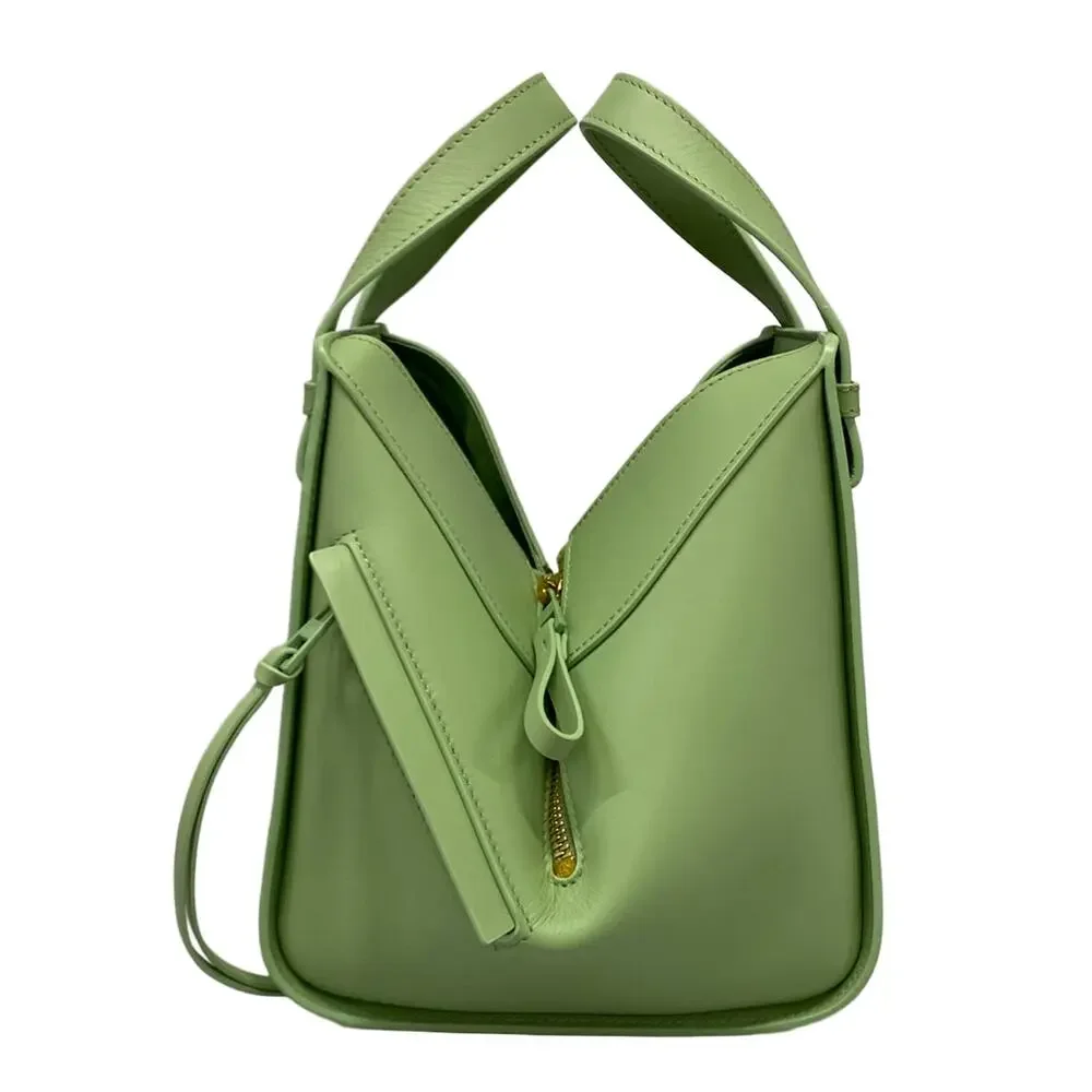 Loewe Hammock Compact Handbag A538H13X07 Lime Green Glaze (Light Green)
